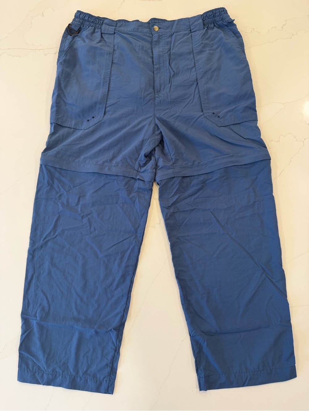 Bass Pro Shops World Wide Sportsman Men's Cargo Zip-Off Pants in Blue